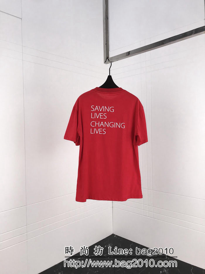 BALENCIAGA巴黎世家 世界糧食計畫署T恤 原版定制發泡印花技術 定制原版面料 情侶款 ydi2460